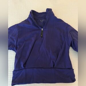 Athleta Easy Fleece 1/2 Zip Sweatshirt
